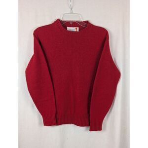 Vintage Thermax by Puritan Wool Blend Sweater Red Women's Size Small
